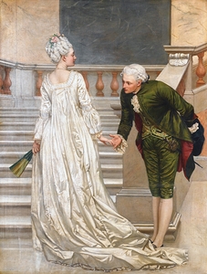 À bientôt by Valentine Cameron Prinsep [1838–1904]